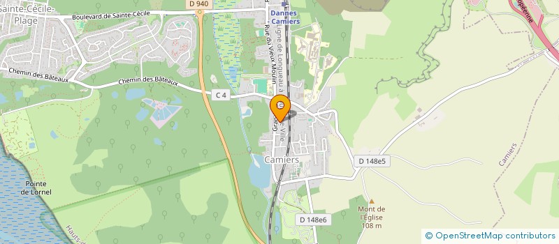 localisation de l'entreprise MADAME FRANCOISE LAGAISE  CAMIERS