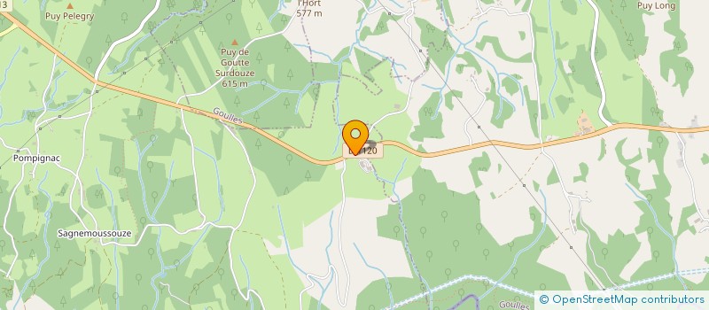 localisation de l'entreprise MADAME FRANCOISE LAGIER  SAINT-JULIEN-LE-PELERIN