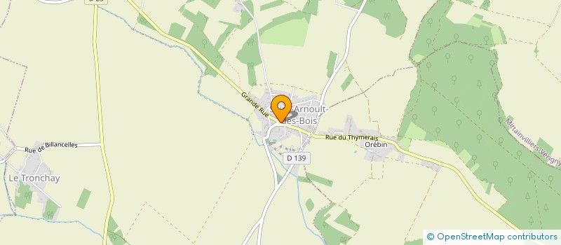 localisation de l'entreprise MADAME FRANCOISE LAIGNEAU à SAINT-ARNOULT-DES-BOIS