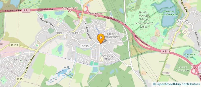 localisation de l'entreprise MADAME FRANCOISE LAJSNER  PECQUENCOURT