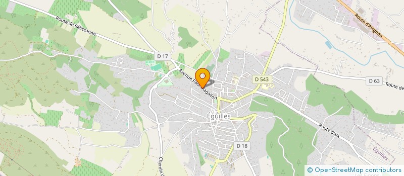 localisation de l'entreprise MADAME FRANCOISE LALES à EGUILLES