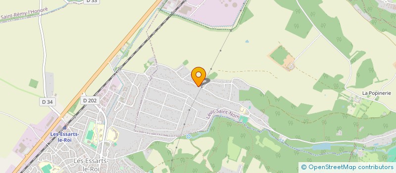 localisation de l'entreprise MADAME FRANCOISE LAMANDA  LEVIS-SAINT-NOM