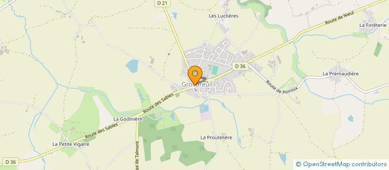 localisation de l'entreprise MADAME FRANCOISE LAMBERT à POIROUX