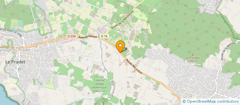 localisation de l'entreprise MADAME FRANCOISE LANG  CARQUEIRANNE