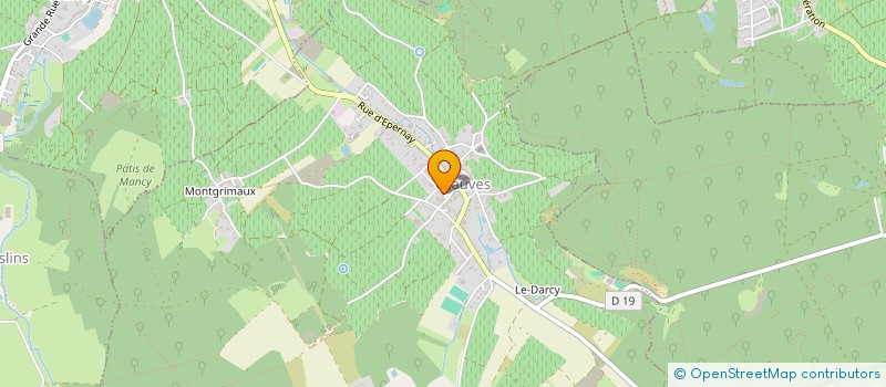 localisation de l'entreprise MADAME FRANCOISE LANGLET  GRAUVES