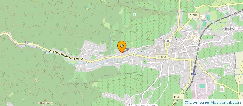 localisation de l'entreprise MADAME FRANCOISE LANGREE  BARR