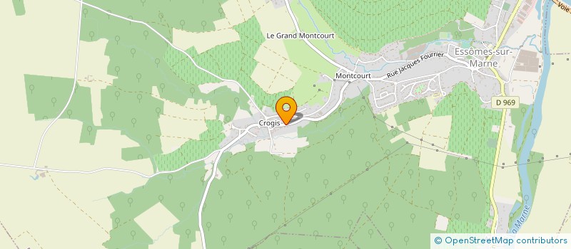 localisation de l'entreprise MADAME FRANCOISE LANIER à ESSOMES-SUR-MARNE
