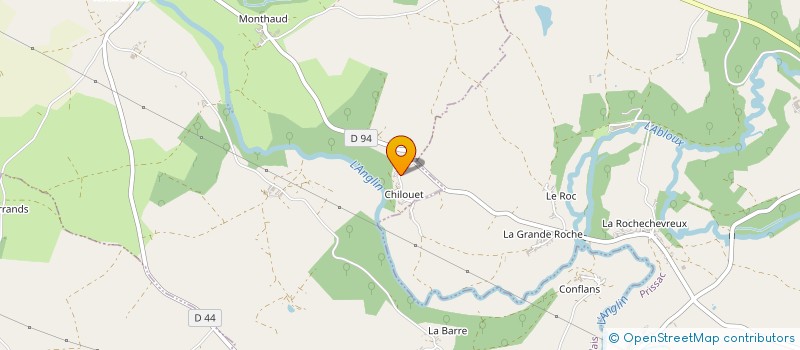 localisation de l'entreprise MADAME FRANCOISE LAPERROUSAZ à CHALAIS