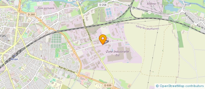 localisation de l'entreprise MADAME FRANCOISE LAPLACE à TILLOY-LES-MOFFLAINES
