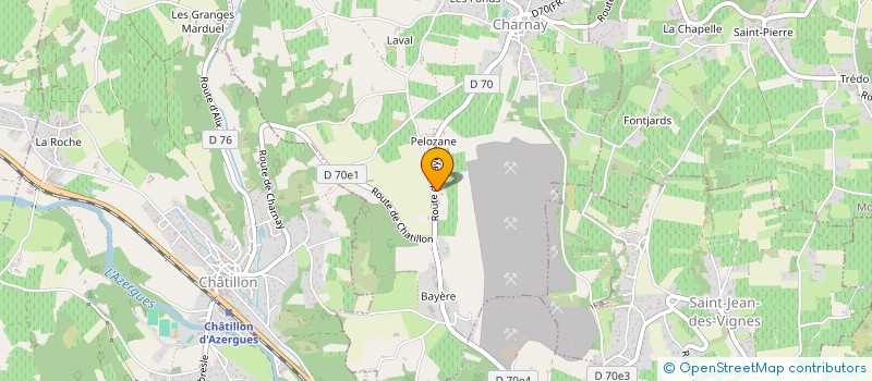 localisation de l'entreprise MADAME FRANCOISE LAPORTE  LYON