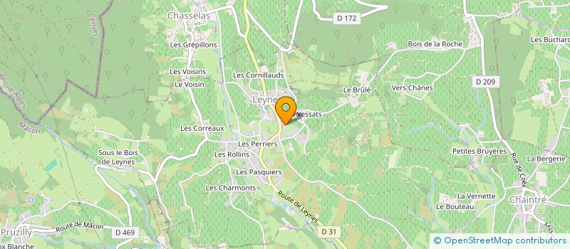 localisation de l'entreprise MADAME FRANCOISE LARDET à CHASSELAS