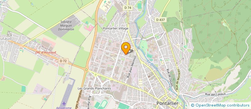 localisation de l'entreprise MADAME FRANCOISE LARESCHE  PONTARLIER