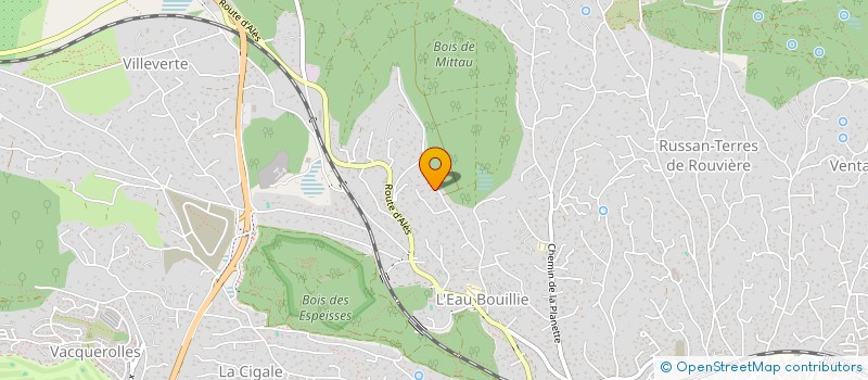 localisation de l'entreprise MADAME FRANCOISE LARMET  NIMES