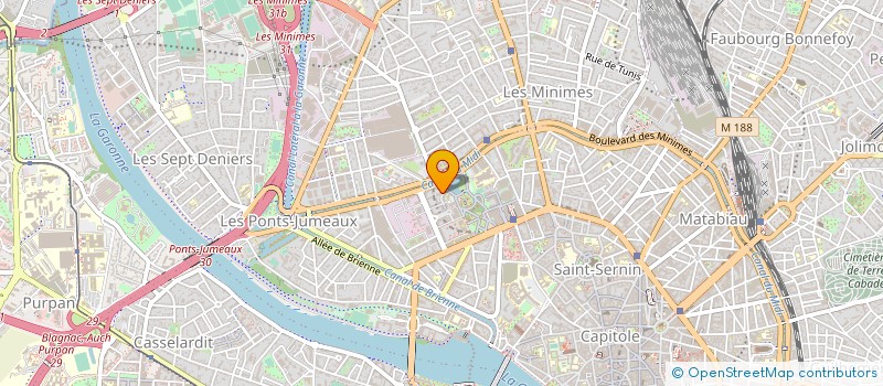 localisation de l'entreprise MADAME FRANCOISE LARRIEU à TOULOUSE
