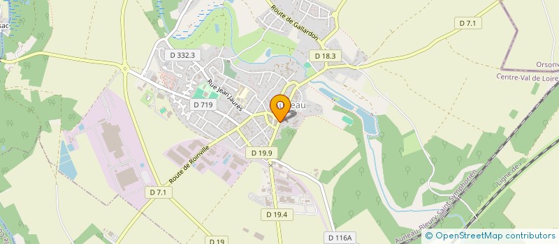 localisation de l'entreprise MADAME FRANCOISE LASPERCHES à AUNEAU-BLEURY-SAINT-SYMPHORIEN