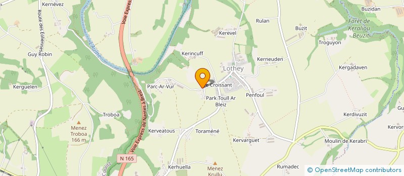 localisation de l'entreprise MADAME FRANCOISE LASSERRE  LOTHEY