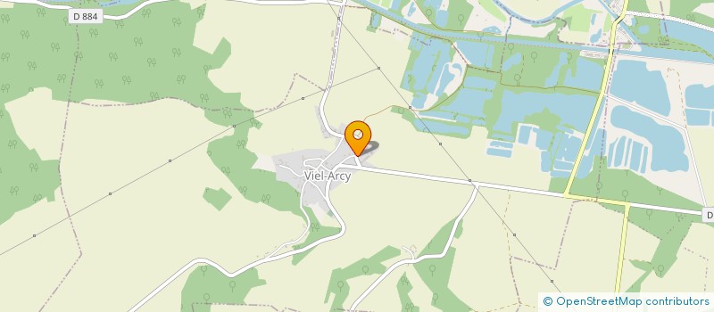 localisation de l'entreprise MADAME FRANCOISE LAUREAU  VIEL-ARCY