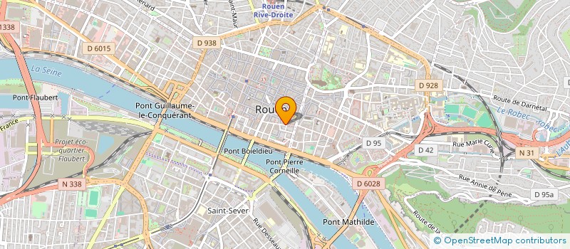 localisation de l'entreprise MADAME FRANCOISE LAURENT  ROUEN