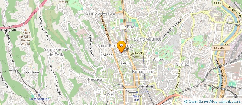 localisation de l'entreprise MADAME FRANCOISE LAURENT à NICE