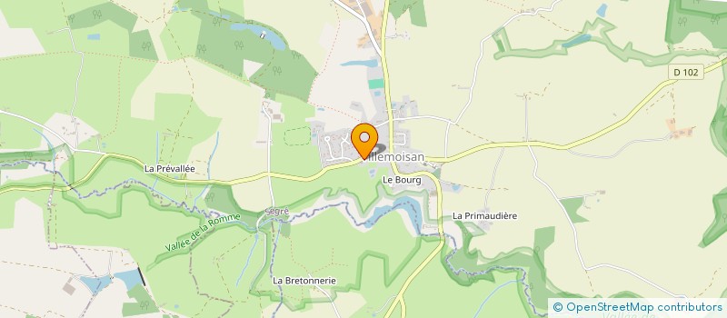 localisation de l'entreprise MADAME FRANCOISE LAURENT  VAL D'ERDRE-AUXENCE