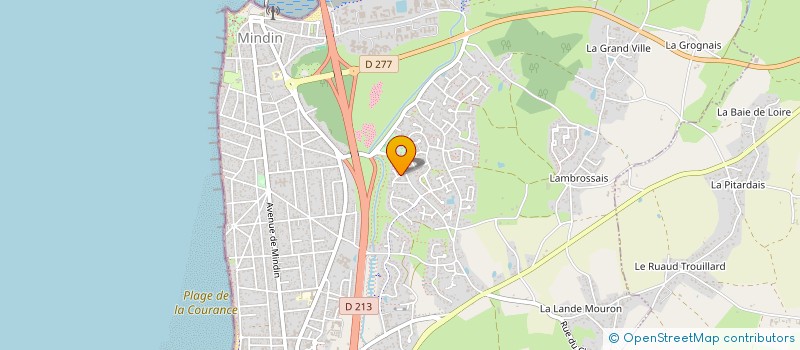 localisation de l'entreprise MADAME FRANCOISE LAURO à SAINT-BREVIN-LES-PINS