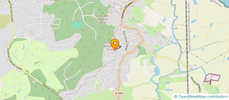 localisation de l'entreprise MADAME FRANCOISE LE BEULZE  LE TOUQUET-PARIS-PLAGE