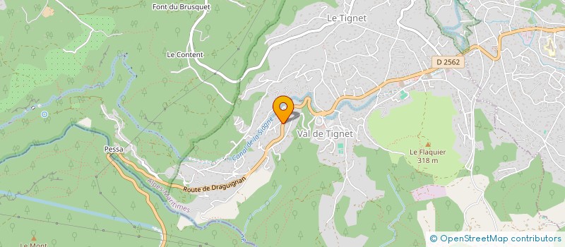 localisation de l'entreprise MADAME FRANCOISE LE BISSONNAIS à LE TIGNET