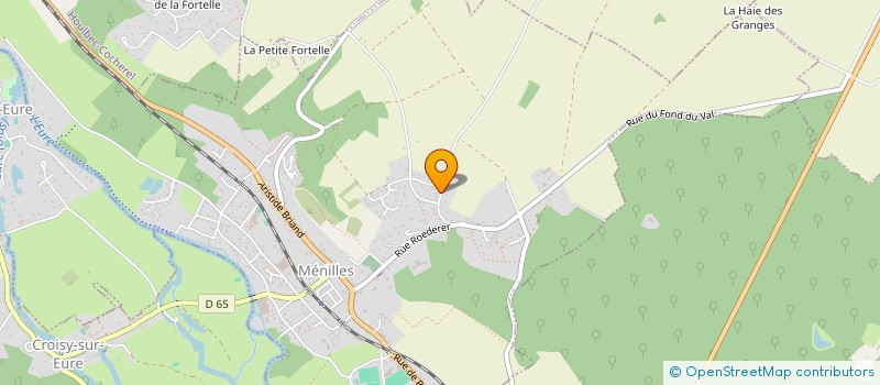 localisation de l'entreprise MADAME FRANCOISE LE BORGNE à MENILLES
