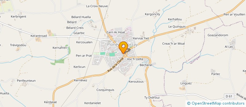 localisation de l'entreprise MADAME FRANCOISE LE BOT à PLONEVEZ-PORZAY
