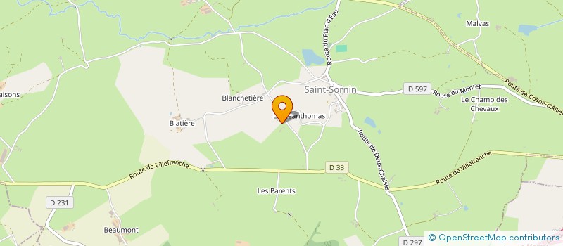 localisation de l'entreprise MADAME FRANCOISE LE BOURHIS à SAINT-SORNIN
