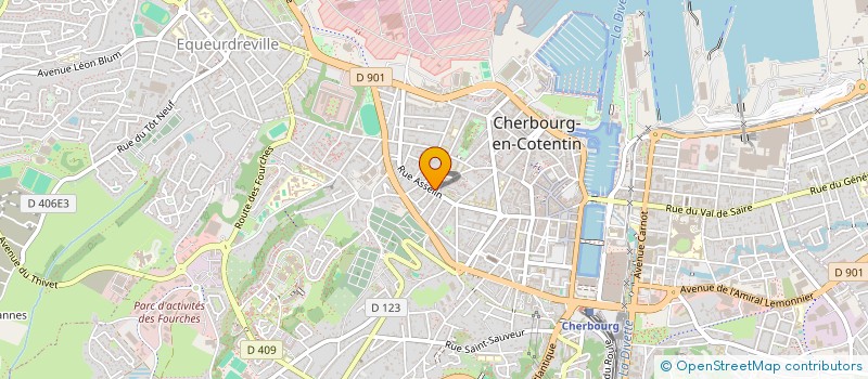 localisation de l'entreprise MADAME FRANCOISE LE BRAS à CHERBOURG-EN-COTENTIN