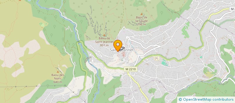 localisation de l'entreprise MADAME FRANCOISE LE DINH SY  SAINT-JEANNET