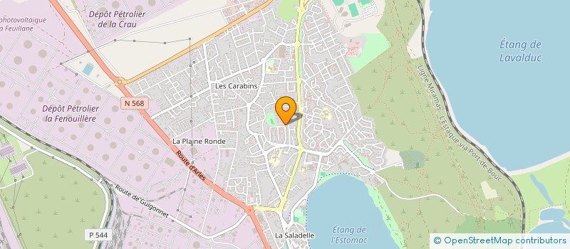 localisation de l'entreprise MADAME FRANCOISE LE DORH  FOS-SUR-MER