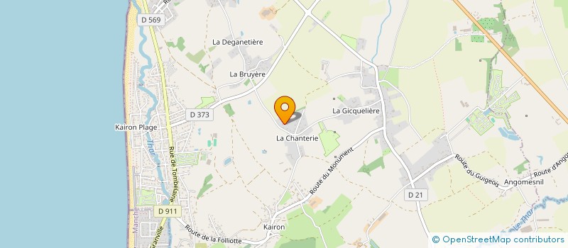 localisation de l'entreprise MADAME FRANCOISE LE FEVRE à SAINT-PAIR-SUR-MER