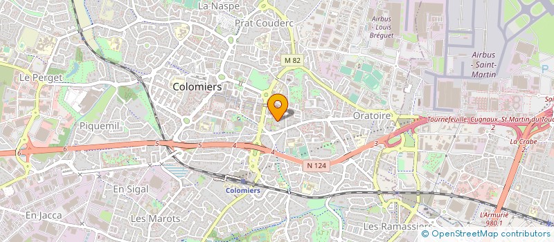 localisation de l'entreprise MADAME FRANCOISE LE GAL à COLOMIERS
