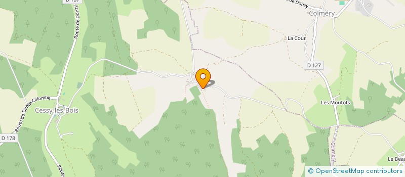 localisation de l'entreprise MADAME FRANCOISE LE PETIT à CESSY-LES-BOIS