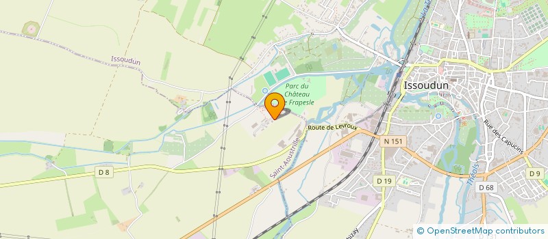 localisation de l'entreprise MADAME FRANCOISE LE TORRIELLEC à SAINT-AOUSTRILLE