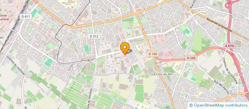 localisation de l'entreprise MADAME FRANCOISE LE VEZIEL à ANGERS