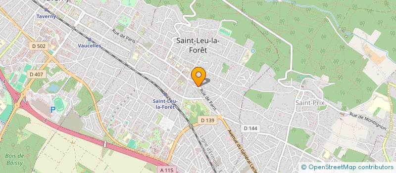 localisation de l'entreprise MADAME FRANCOISE LEBAS à SAINT-LEU-LA-FORET
