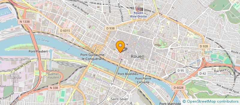 localisation de l'entreprise MADAME FRANCOISE LEBLOND  ROUEN