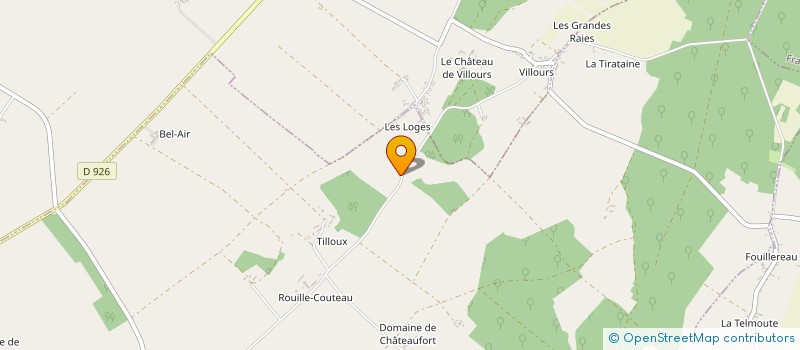 localisation de l'entreprise MADAME FRANCOISE LEBRETON à BUZANCAIS