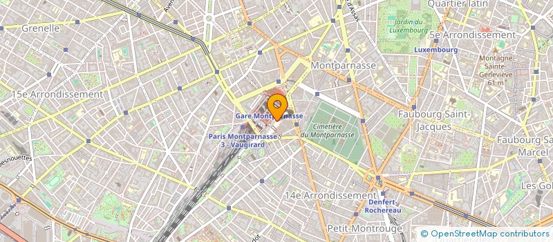 localisation de l'entreprise MADAME FRANCOISE LECANUET  PARIS