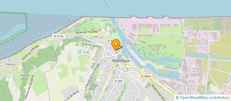 localisation de l'entreprise MADAME FRANCOISE LECOINTRE à HONFLEUR