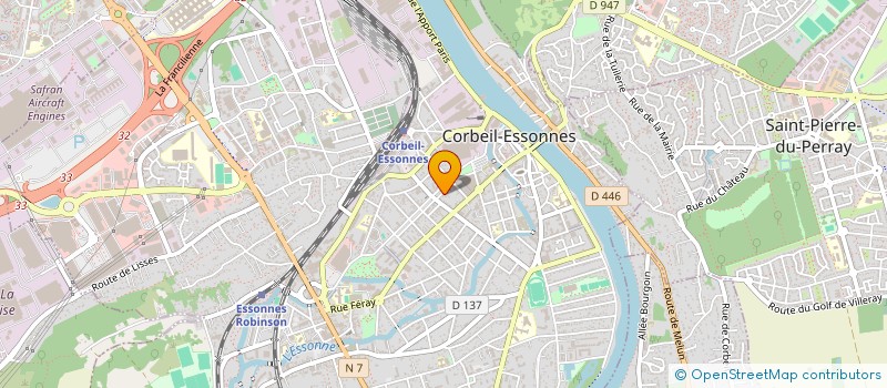 localisation de l'entreprise MADAME FRANCOISE LECOT à CORBEIL-ESSONNES