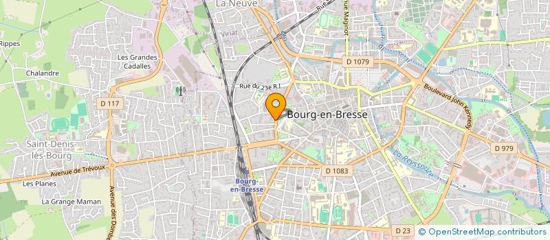localisation de l'entreprise MADAME FRANCOISE LECUYER à BOURG-EN-BRESSE