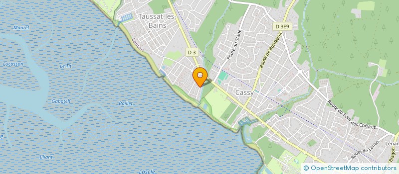 localisation de l'entreprise MADAME FRANCOISE LEDAY  LANTON