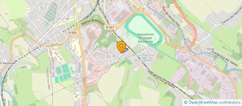 localisation de l'entreprise MADAME FRANCOISE LEFEBVRE  DIEPPE