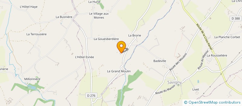 localisation de l'entreprise MADAME FRANCOISE LEGOUBIN à BELVAL