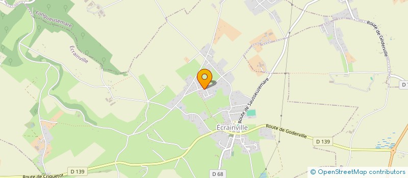 localisation de l'entreprise MADAME FRANCOISE LEGRAND  ECRAINVILLE