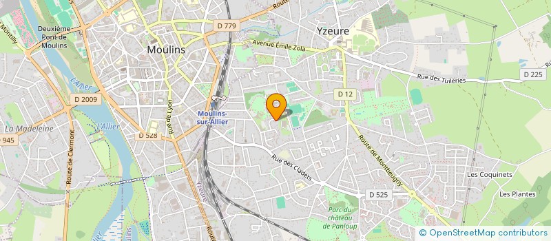 localisation de l'entreprise MADAME FRANCOISE LEINBACHER à YZEURE